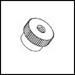 Metric Nylon Thumb Nuts