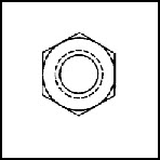 Nylon Hex Nuts