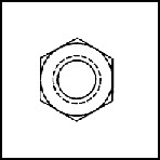 Polycarbonate Hex Nuts