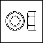 Self Threading Lock Nuts