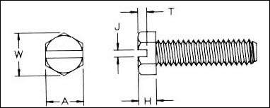 Slotted Hex in Polycarb. Mat Diagrammatic