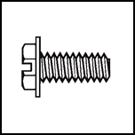 Slotted Washer Hex Bolt