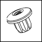 Splined Panel Nut