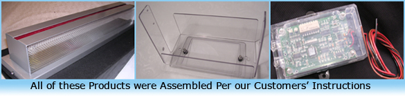 custom plastic parts assembly services